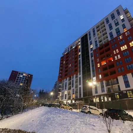 Apartment Shevchenko St.,New Building Lviv Exterior photo